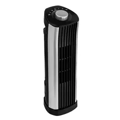 RECCO - Ventilador De Torre 14 Pulgadas Negro/Gris