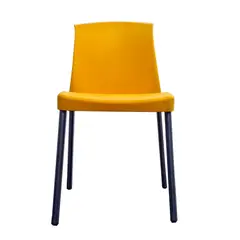 ITALMUEBLES - Silla Auxiliar Style Sin Brazos Negro