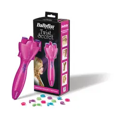 BABYLISS - Trenzador Secret Twist 9 Acc esorios120V Rosado