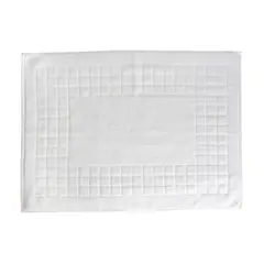 TEKA - Tapete Baño Toalla Antideslizante 50x70 Cm Blanco