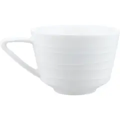 JUST HOME COLLECTION - Mug Ring en Porcelana 70ml Blanco