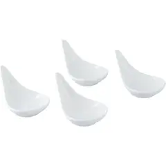 JUST HOME COLLECTION - Set 4 Cucharas Gota Blanca