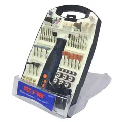 DISCOVER - Kit Mototool Inalámbrica 7.2V 25000RPM 110 Accesorios