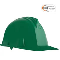 GENERICO - Cascos Bunker Rachet Dielectrico Verde Set X 12 Unidades