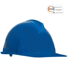 GENERICO - Cascos Industrial Liviano Azúl Set X 12 Unidades