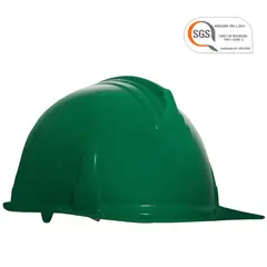 GENERICO - Cascos Industrial Liviano Verde Set X 12 Unidades