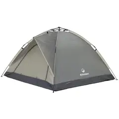 KLIMBER - Carpa Para Camping 4 Personas Pop Up Nylon Gris