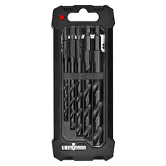 UBERMANN - Set de 5 Brocas HSS 5/32 3/16 1/4 5/16 3/8