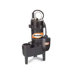 EVANS - Bomba Sumergible para Agua Sucia 2 Pulg. Potencia 0.4 HP