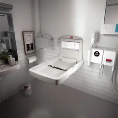 RUBBERMAID - Cambiador Para Bebes De Pared Vertical
