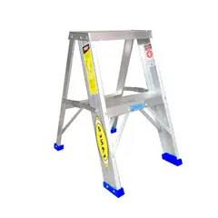 FANES - Escalera Certificada 0.30 m 2 P Tijera Aluminio Tipo III 91 kg