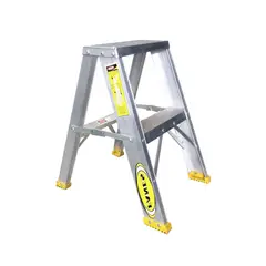 FANES - Escalera Certificada 0.30 m 2 P Tijera Aluminio Tipo I 113 kg