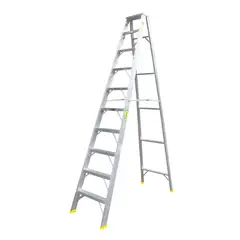 FANES - Escalera Certificada 3 m 10 P Tijera en Aluminio Tipo I 113 kg