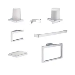 CORONA - Kit de Accesorios Draa x6 Unidades Cromado