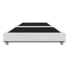 MAGIC CLASS - Base Cama Dividida Queen 160X190Cm Ecocuero Negro