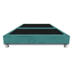 MAGIC CLASS - Base Cama Dividida Queen 160X190Cm Ecocuero Negro