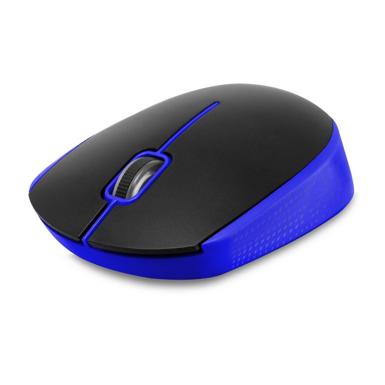 Imagen de Mouse Mowl-100 Azul Inalambrico 1200 Dpi