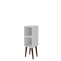 BRV MOVEIS - Mesa de Noche 33x35x63cm Blanco