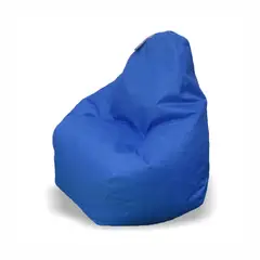 ESTILO RELAX - Puff Pera en Lona Talla M Azul Rey
