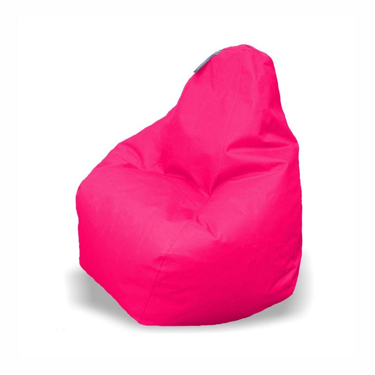 Imagen de Puff Pera en Lona Talla M Fucsia
