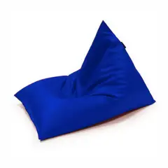 ESTILO RELAX - Puff silla edge en lona talla xl azul rey