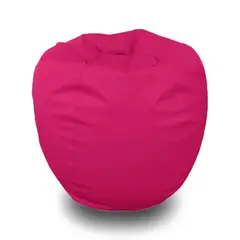 ESTILO RELAX - Puff bubble en lona talla s fucsia