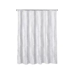 JUST HOME COLLECTION - Cortina Bano Poliester 178x180cm Rama