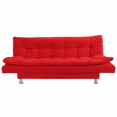 SOFA MARKET - Sofá Cama Blender 3 Puestos Tela Café
