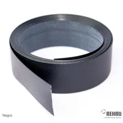 REHAU - Canto Flexible 19mm x 1 Metro Negro