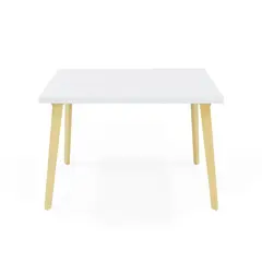 HOGAR VENECIA - Mesa para Comedor Lugo 4 Puestos 110x76x76cm Matiz