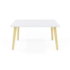 HOGAR VENECIA - Mesa para Comedor Lugo 6 Puestos 138x80x76cm Matiz