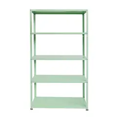 JUST HOME COLLECTION - Estanteria Metal Con Tornillo 175x90x30 cm 5 Niveles Verde