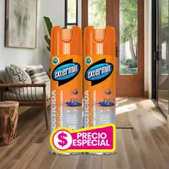 EXTERMIN - Insecticida Aerosol Matatodo Extermín 2und X 400 Ml Cada Una