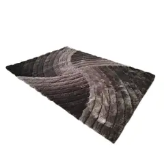 JUST HOME COLLECTION - Tapete Shaggy 3d 60 cm X 110 cm Gris