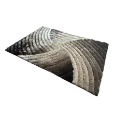 JUST HOME COLLECTION - Tapete Shaggy 3d 60 cm X 110 cm Cafe