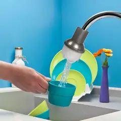 CASA BONITA - Filtro Agua Llave Corriente Gris