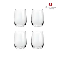 BORGONOVO - Vaso Ducale 380ml 4 Unidades