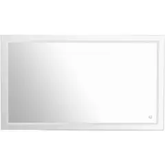 SENSI DACQUA - Espejo De Baño Cannes Con Luz Led Horizontal /Vertical 120x70 Cm Resistente a la Oxidación por Humedad