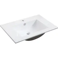 SENSI DACQUA - Lavamanos Porcelana Empotrado 82x46 centímetros