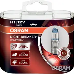 OSRAM - Bombillo H4 Night Break U 55w-12v X1
