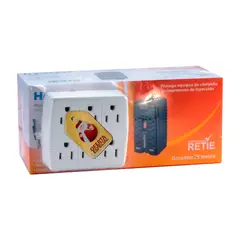 POWEST - Kit Protector Voltaje Homepro (Regulador) + Multitoma Multipro 120Vac/15A (1800W)