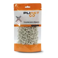 PLINET - Cruceta Plástica Juntas 2mm x 300Und