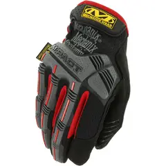 MECHANIX WEAR - Guante De Impacto Multipropósito M-Pact Negro Rojo Talla S
