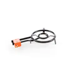 GARCIMA - Difusor A Gas Propano/Butano Para Paellera 2 Aros Acero 35 Cm