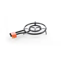 GARCIMA - Difusor A Gas Propano/Butano Para Paellera 2 Aros Acero 45 Cm