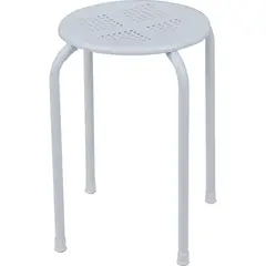 undefined - Banco Perforado 30x30x45cm Negro