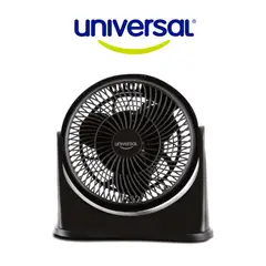 UNIVERSAL - Ventilador de Sobremesa 8 Pulgadas 3 Velocidades Negro L71300