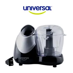 UNIVERSAL - Picatodo Chopper Mix 1,5 Tazas Plástico L89130 Negro