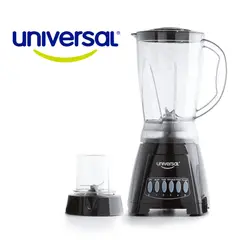 UNIVERSAL - Licuadora con Vaso Picador 1,5Lt Plástico L50015 Negro
