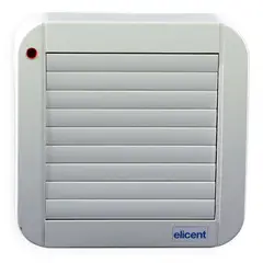 ELICENT - Extractor de Aire Pared Techo 16 x 16cm Eco Auto 100